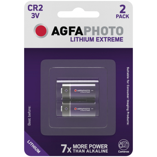 3V CR123A Photo AGFAPHOTO Batterie Lithium 